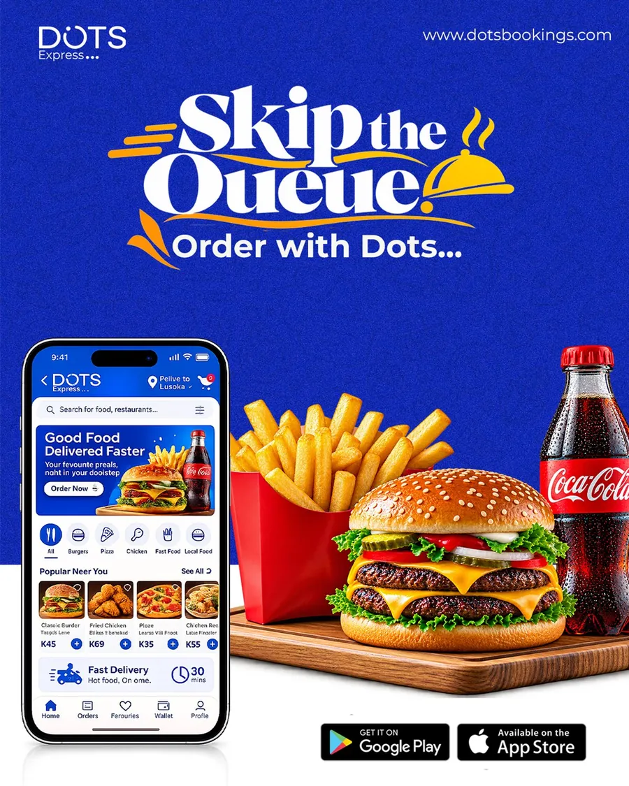 Skip the queue, order with DOTS Eats